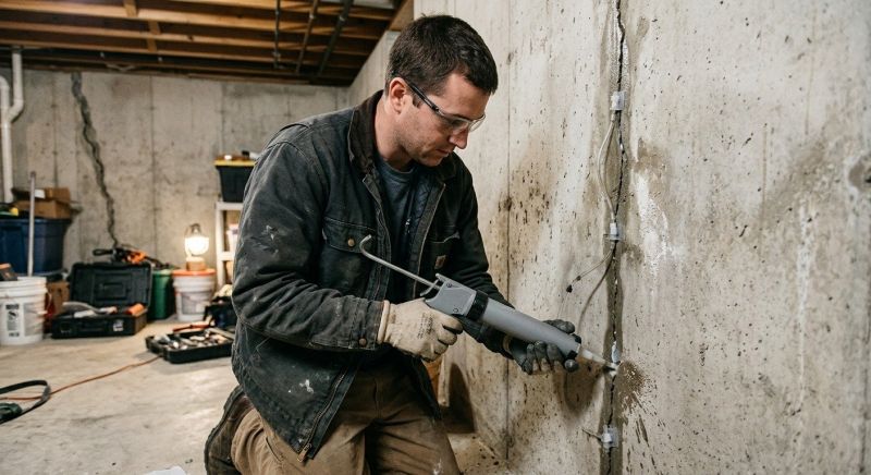 Basement Crack Repair in Hollywood, FL