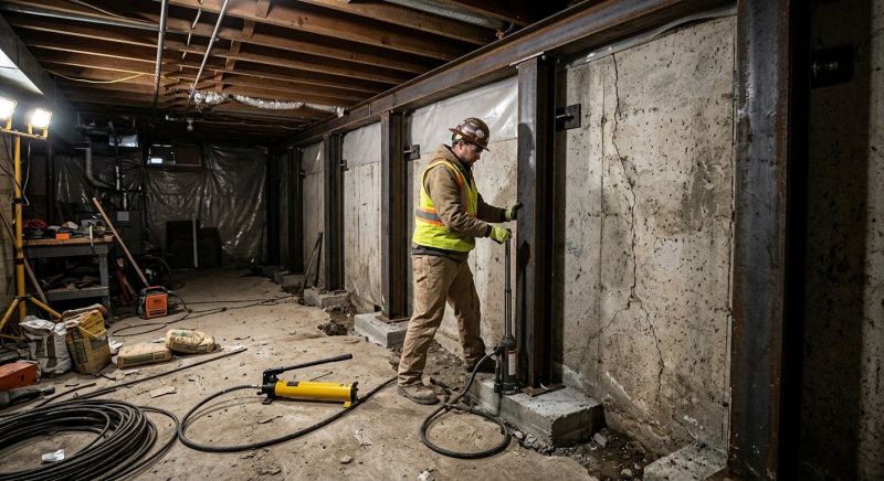 Basement Stabilization in Hollywood, FL