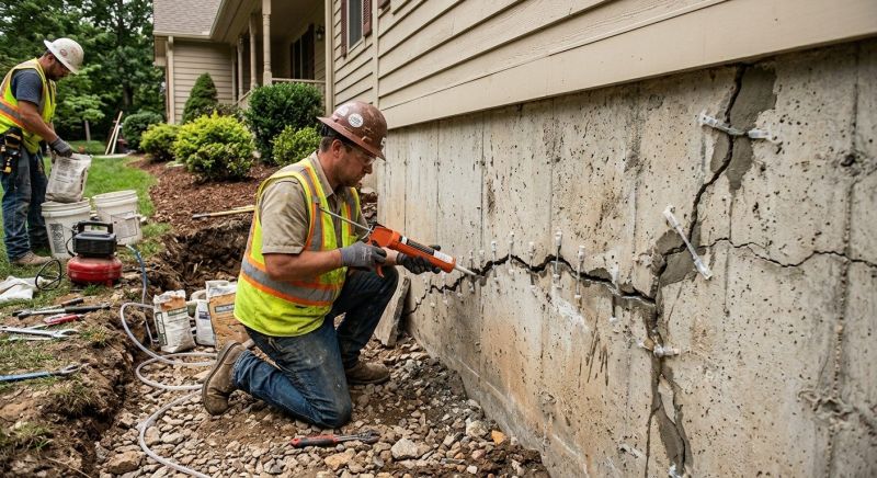 Cracked Foundation Repair in Miami Dade County, FL