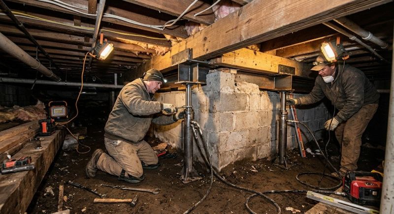 Crawlspace Foundation Repair in Broward County, FL