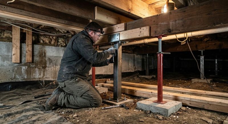 Crawlspace Structural Repair in Hollywood, FL