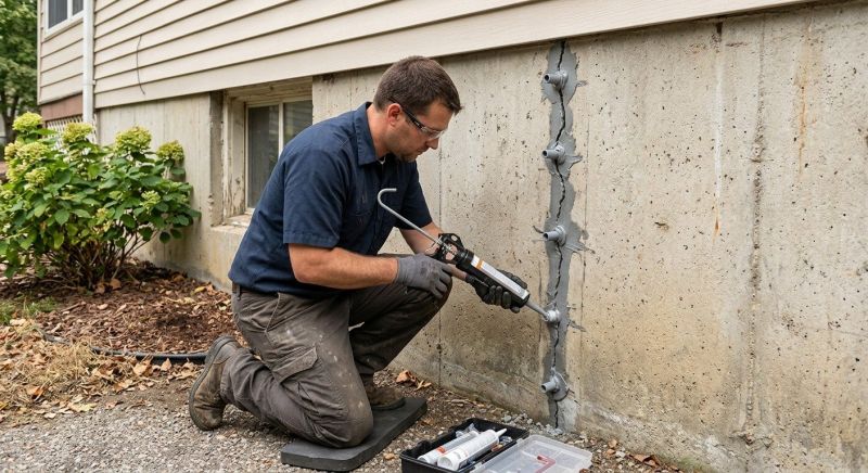 Foundation Crack Sealing in Hollywood, FL