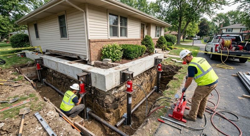 Foundation Jacking in Hallandale, FL