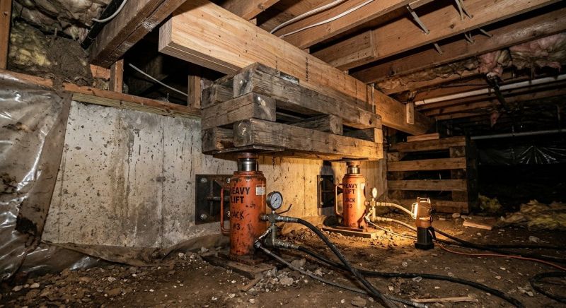 Foundation Jacking in North Miami Beach, FL