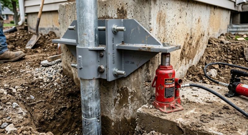 Foundation Pier Leveling in Hollywood, FL