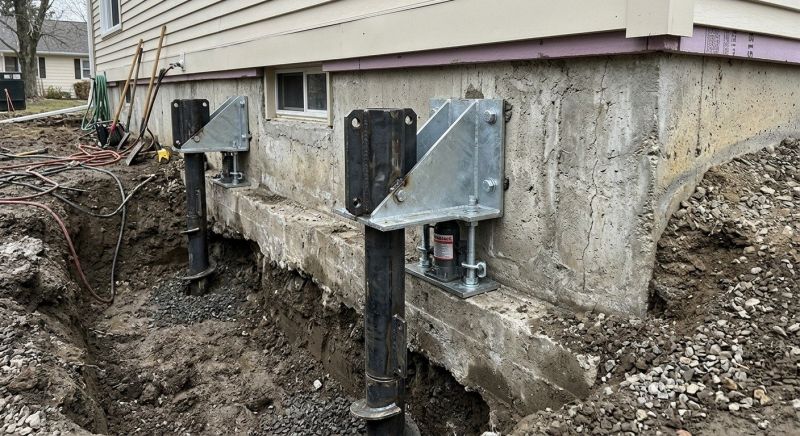 Foundation Pier Leveling in Hollywood, FL