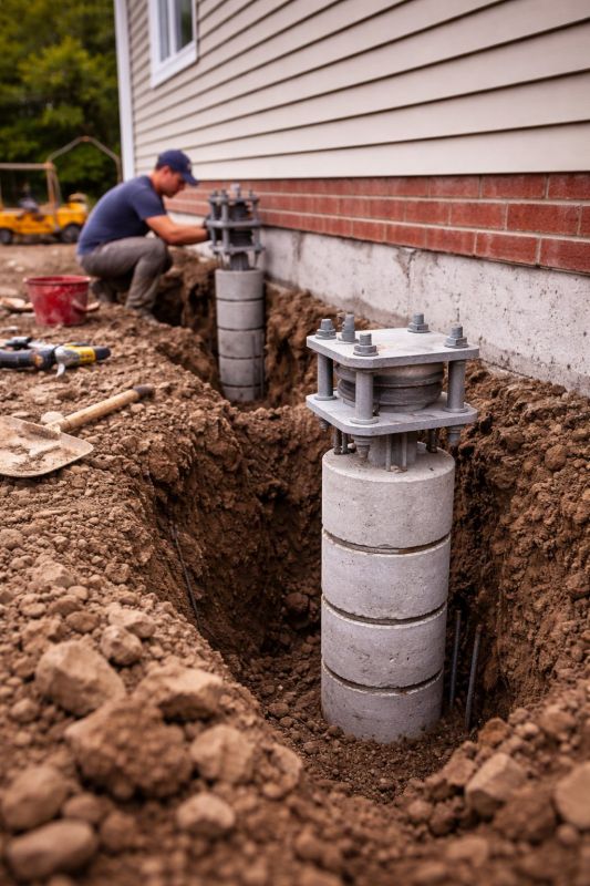 Helical Piers Installation in Hollywood, FL
