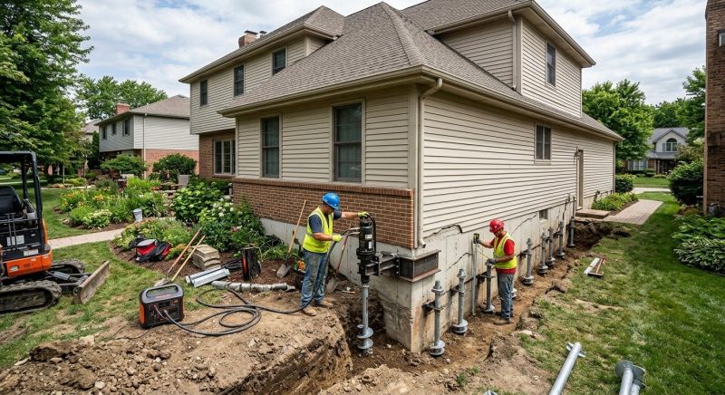 Helical Piers Installation in Hollywood, FL