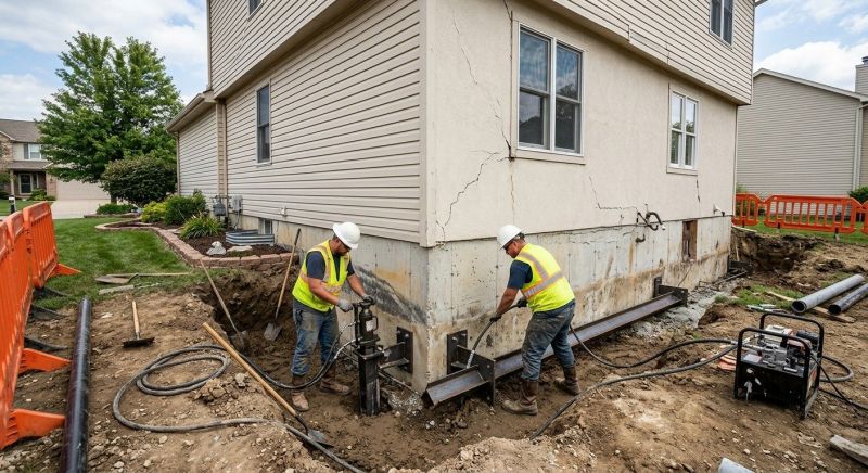 Sinking Foundation Repair in Hallandale, FL