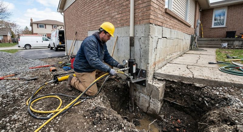 Sinking Foundation Repair in Hialeah, FL